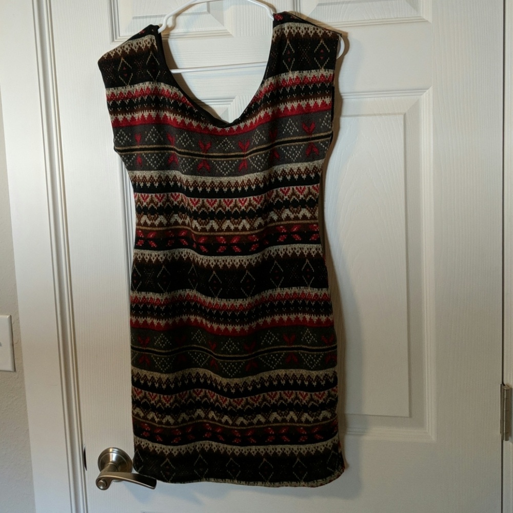 Wool winter dress
